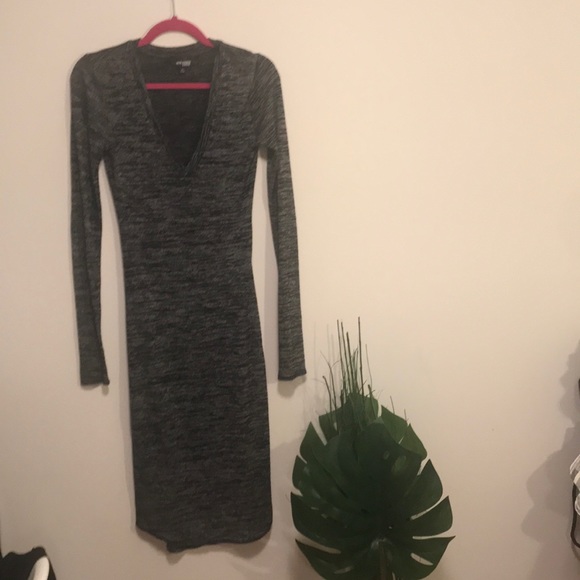 Wilfred free sz xs lisiere dress in heather grey - Picture 2 of 5